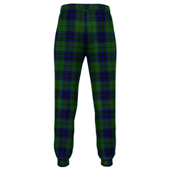 Gray Tartan Classic Jogger Pants