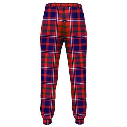 Stewart Muted Blue Tartan Classic Jogger Pants