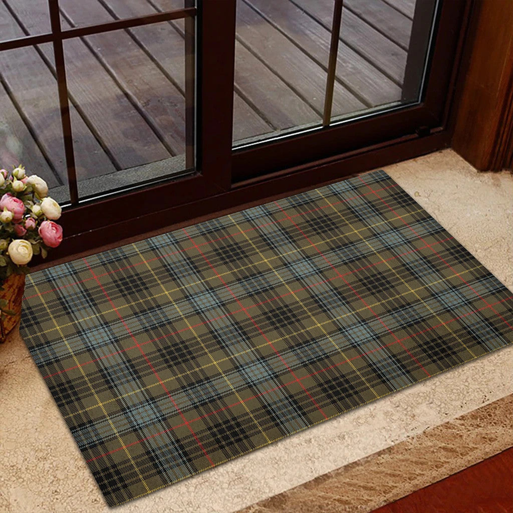 Stewart Hunting Weathered Tartan Classic Door Mat