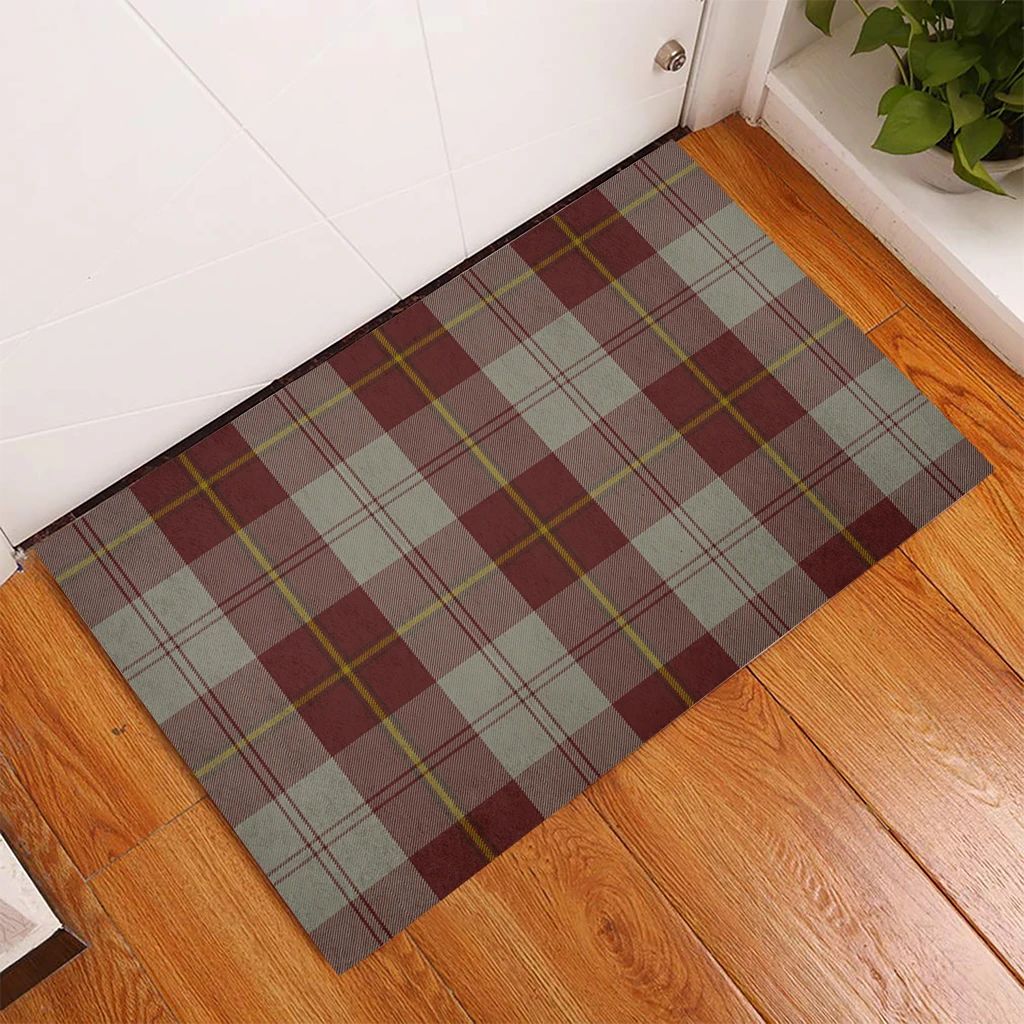 Cunningham Burgundy Dancers Tartan Classic Door Mat