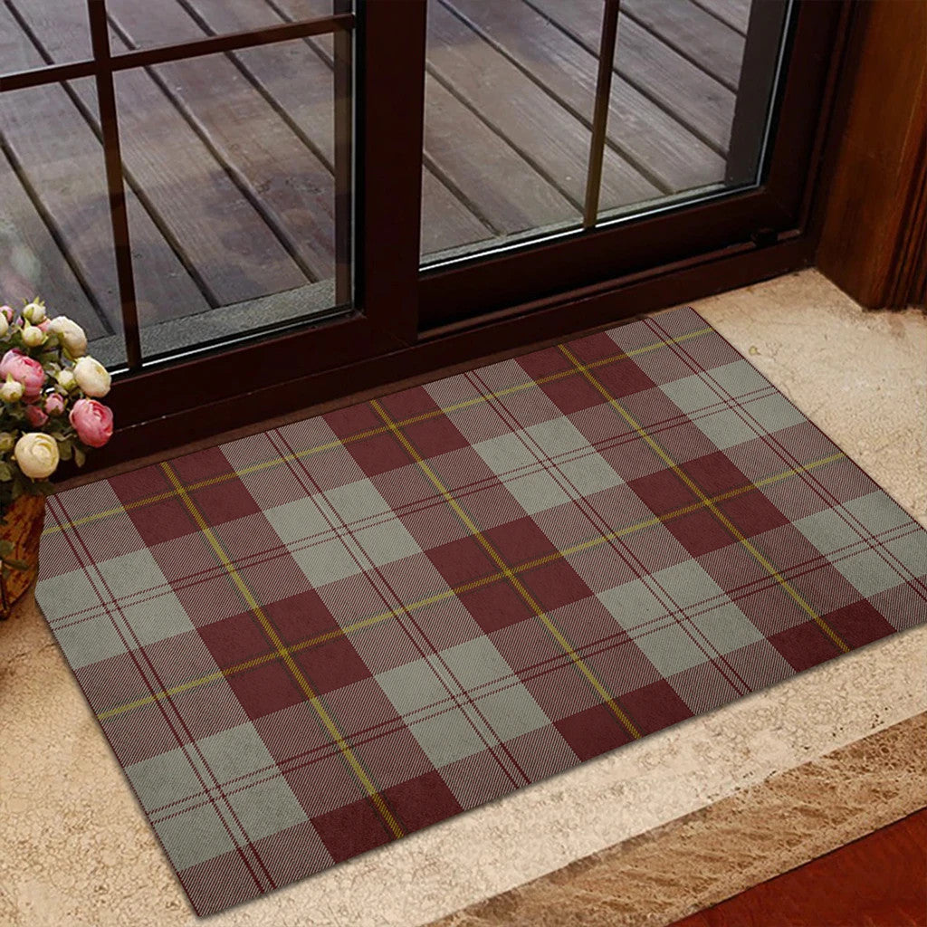 Cunningham Burgundy Dancers Tartan Classic Door Mat