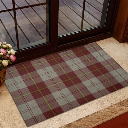 Cunningham Burgundy Dancers Tartan Classic Door Mat