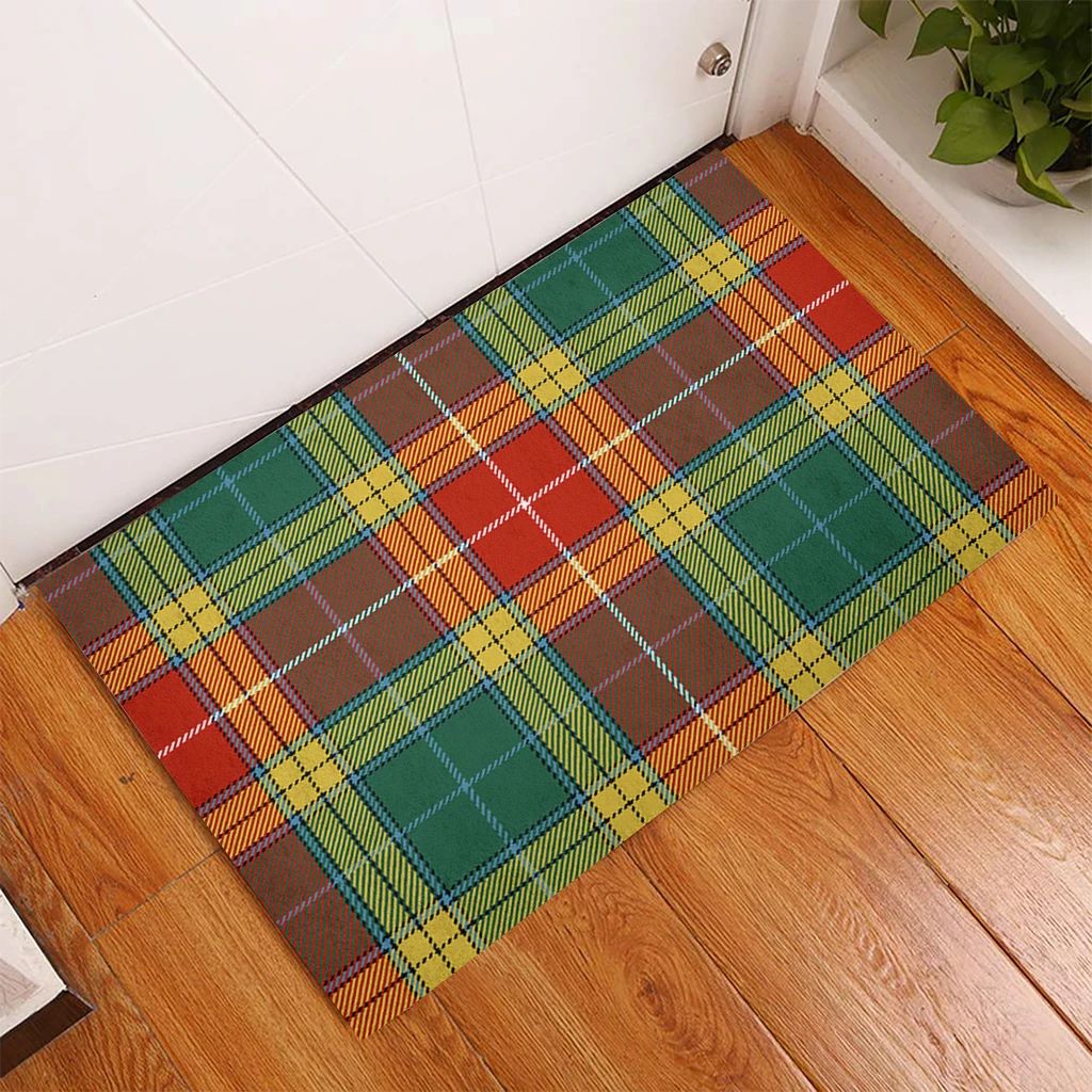 Buchanan Old Set Weathered Tartan Classic Door Mat