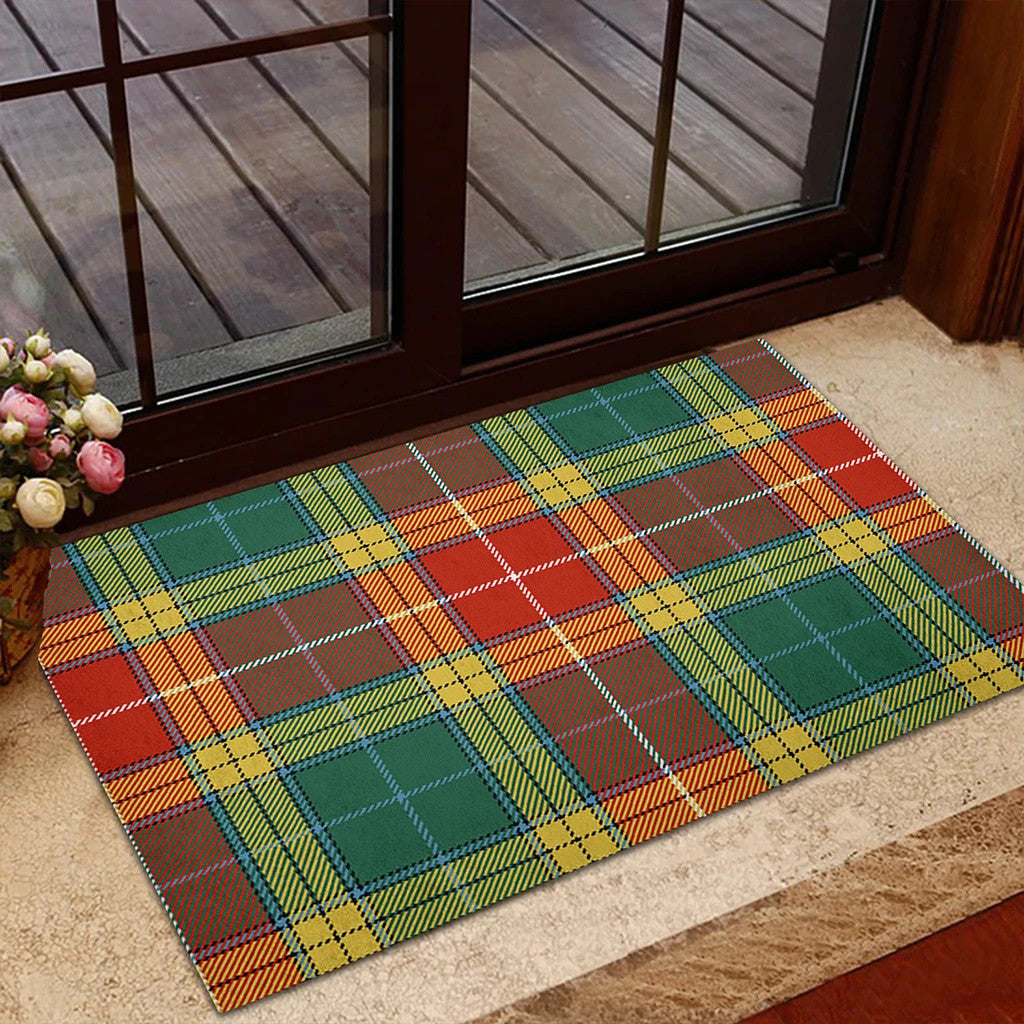 Buchanan Old Set Weathered Tartan Classic Door Mat