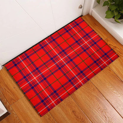 Rose Modern Tartan Classic Door Mat