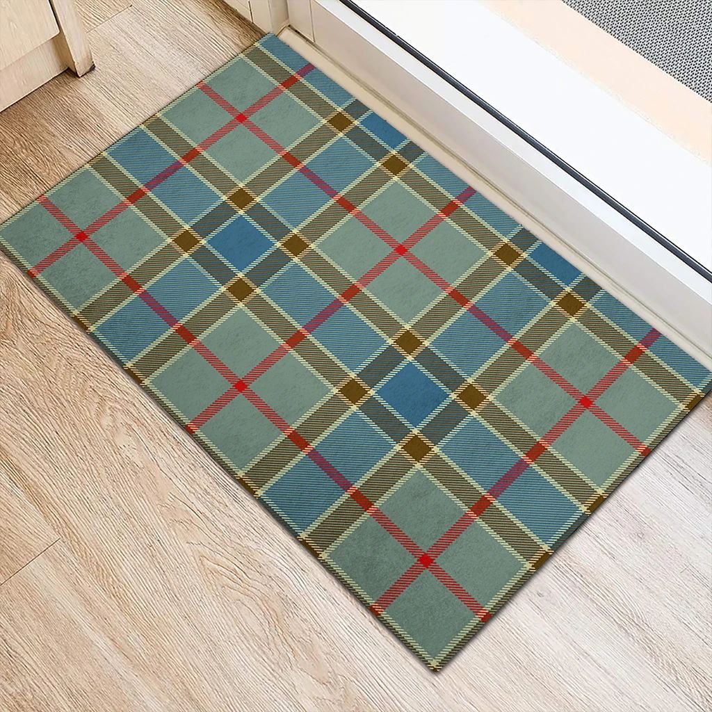 Balfour Blue Tartan Classic Door Mat