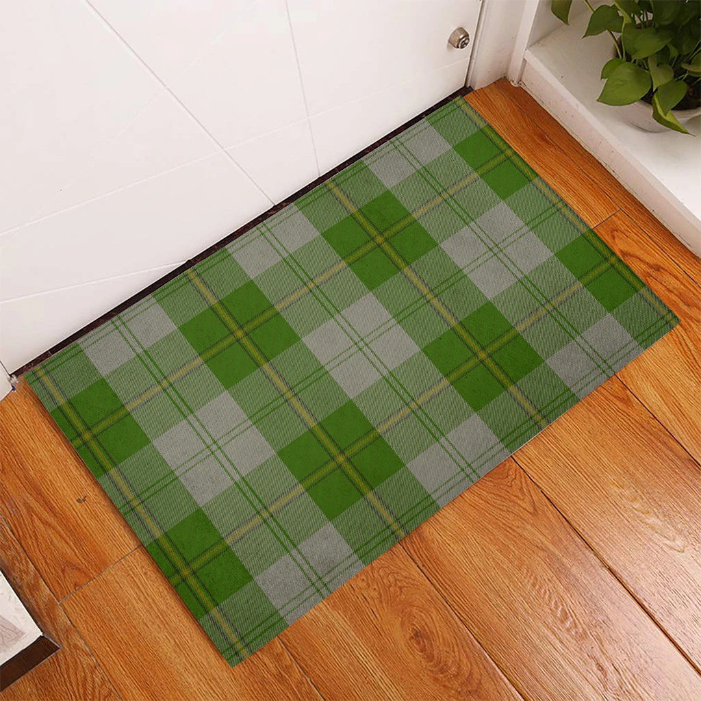 Cunningham Dress Green Dancers Tartan Classic Door Mat