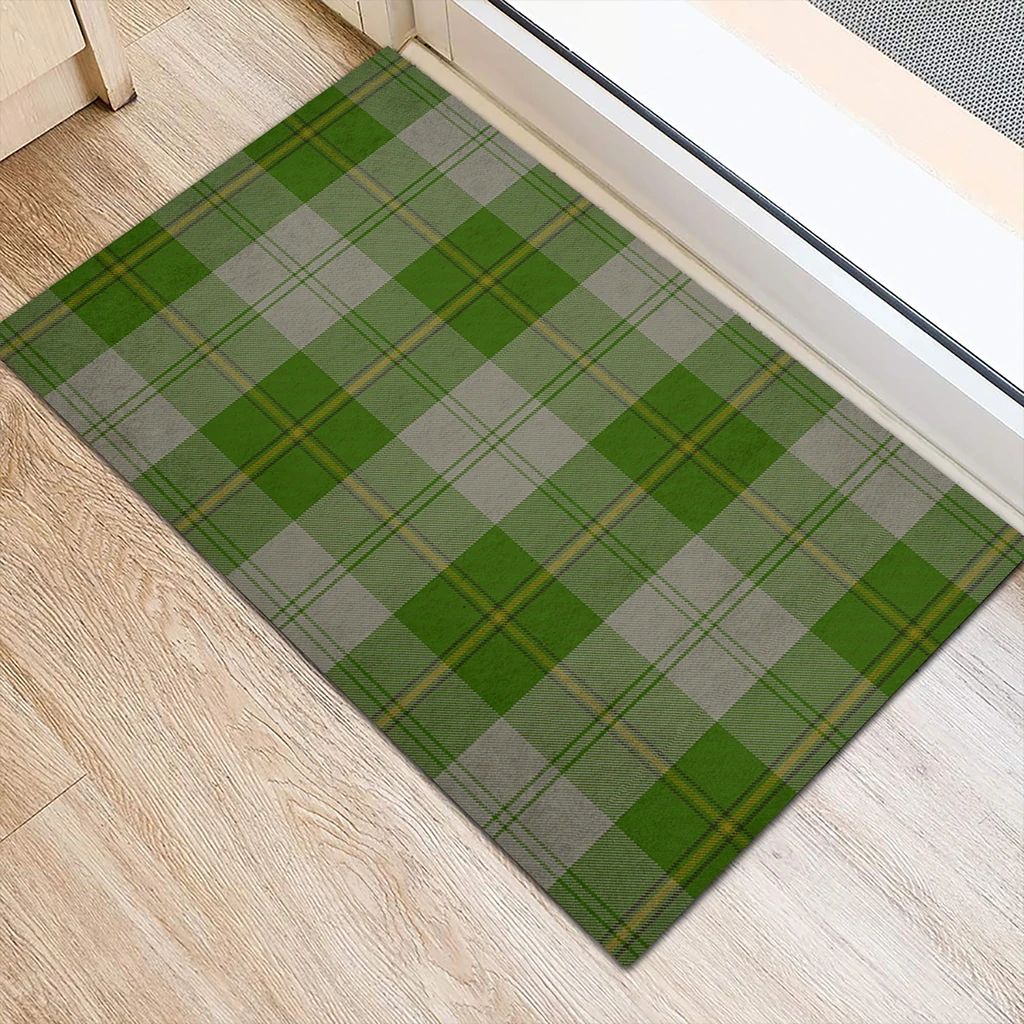 Cunningham Dress Green Dancers Tartan Classic Door Mat