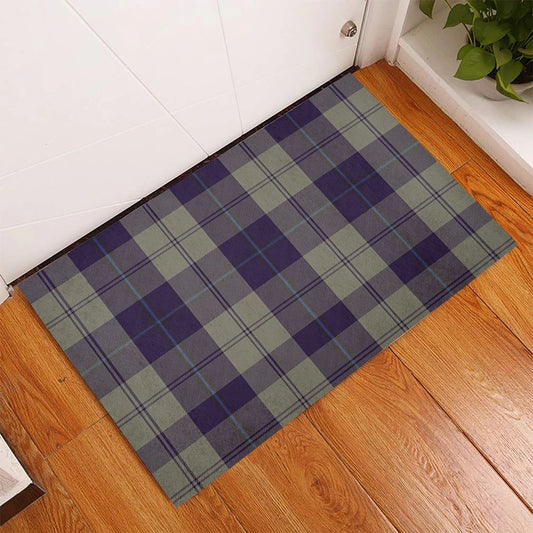 Cunningham Dress Blue Dancers Tartan Classic Door Mat