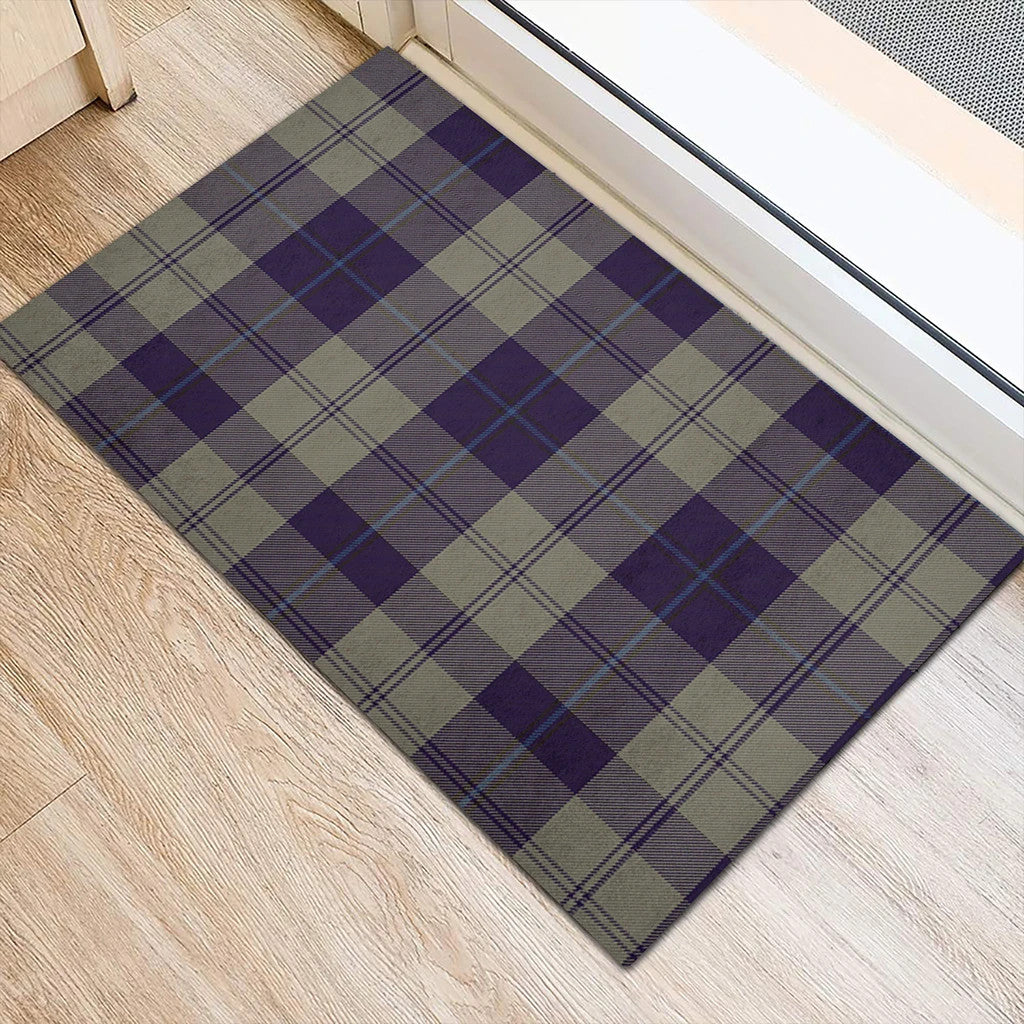 Cunningham Dress Blue Dancers Tartan Classic Door Mat