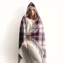 MacDonnell of Glengarry Modern Tartan Crest Hooded Blanket