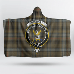 Moffat Modern Tartan Crest Hooded Blanket