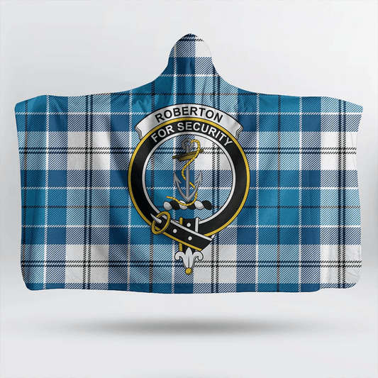 MacPherson Ancient Tartan Crest Hooded Blanket