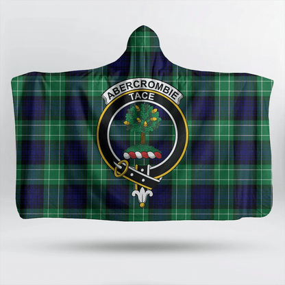 Abercrombie Tartan Crest Hooded Blanket