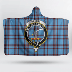 Elliot Ancient Tartan Crest Hooded Blanket