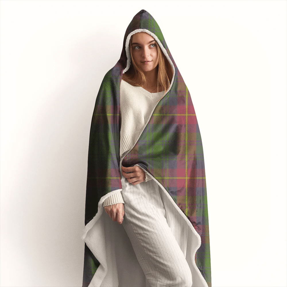 Cairns Tartan Crest Hooded Blanket