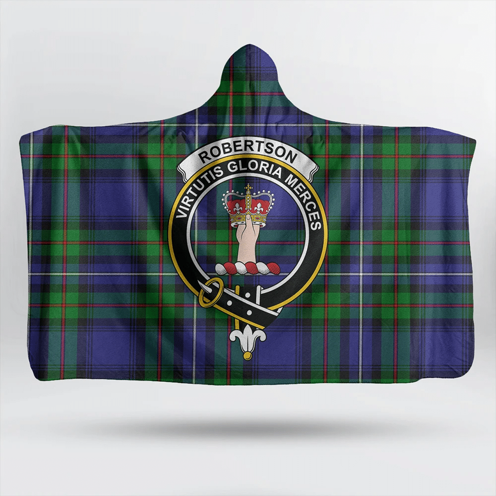 MacPherson Dress Modern Tartan Crest Hooded Blanket