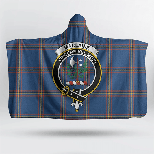 Stewart of Appin Modern Tartan Crest Hooded Blanket