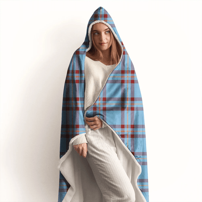 Elliot Ancient Tartan Crest Hooded Blanket