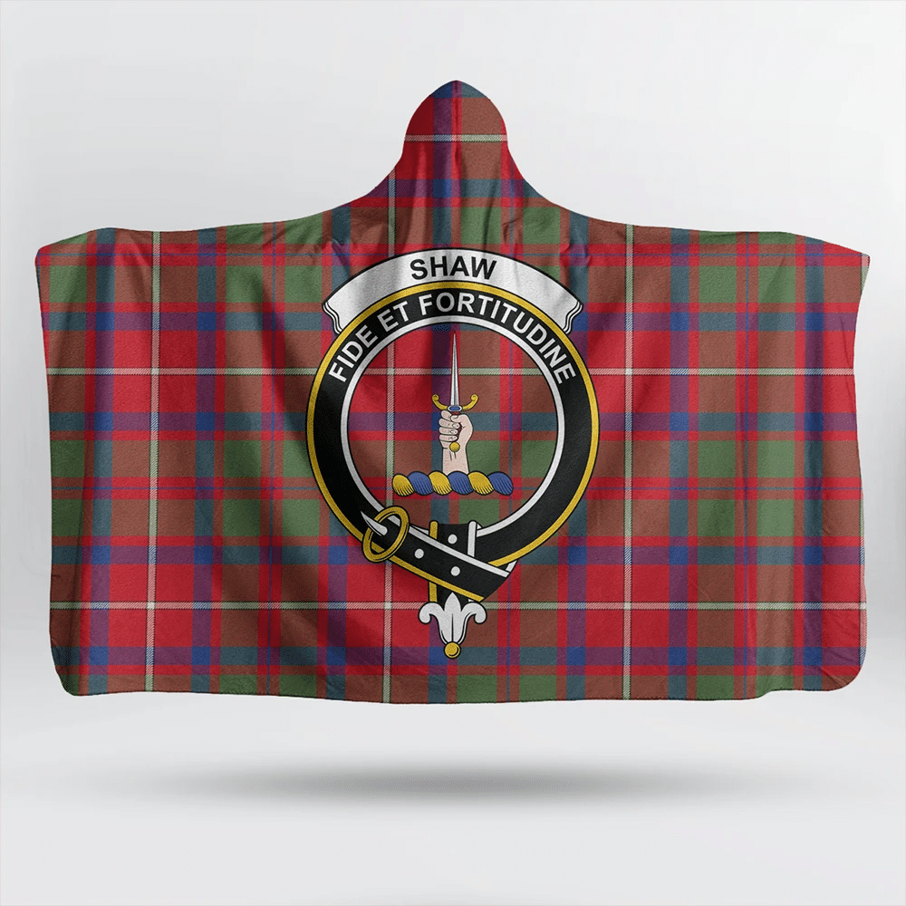 Matheson Ancient Tartan Crest Hooded Blanket