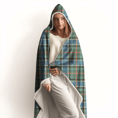 MacMillan Clan Tartan Crest Hooded Blanket
