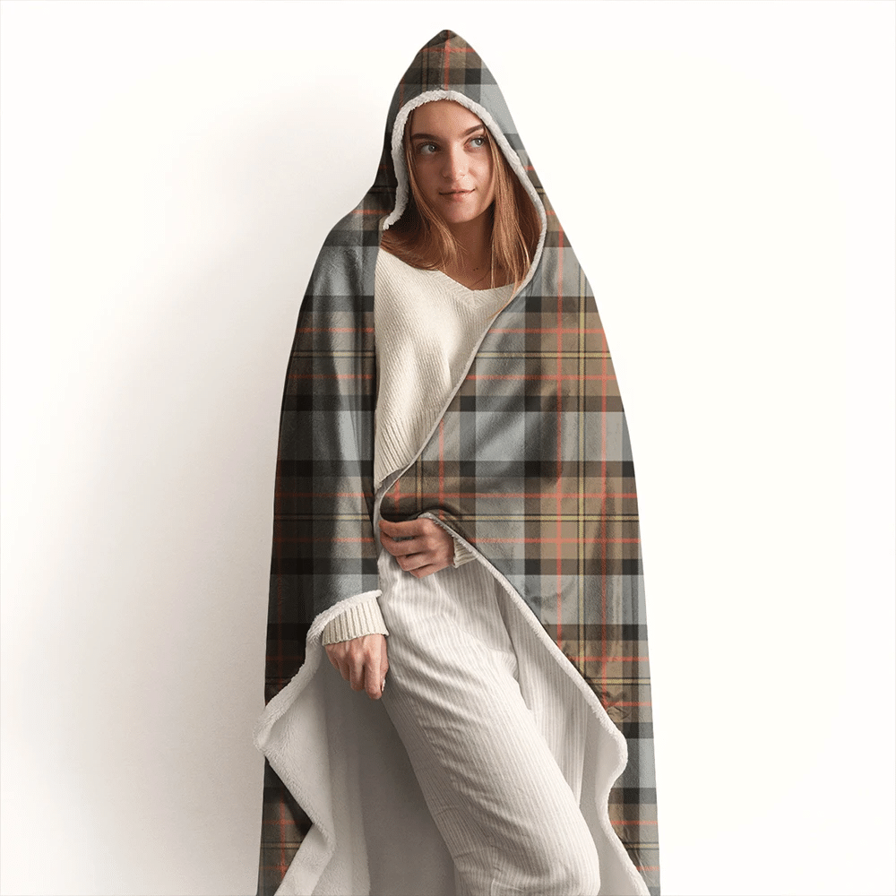 Strange of Balkaskie Tartan Crest Hooded Blanket