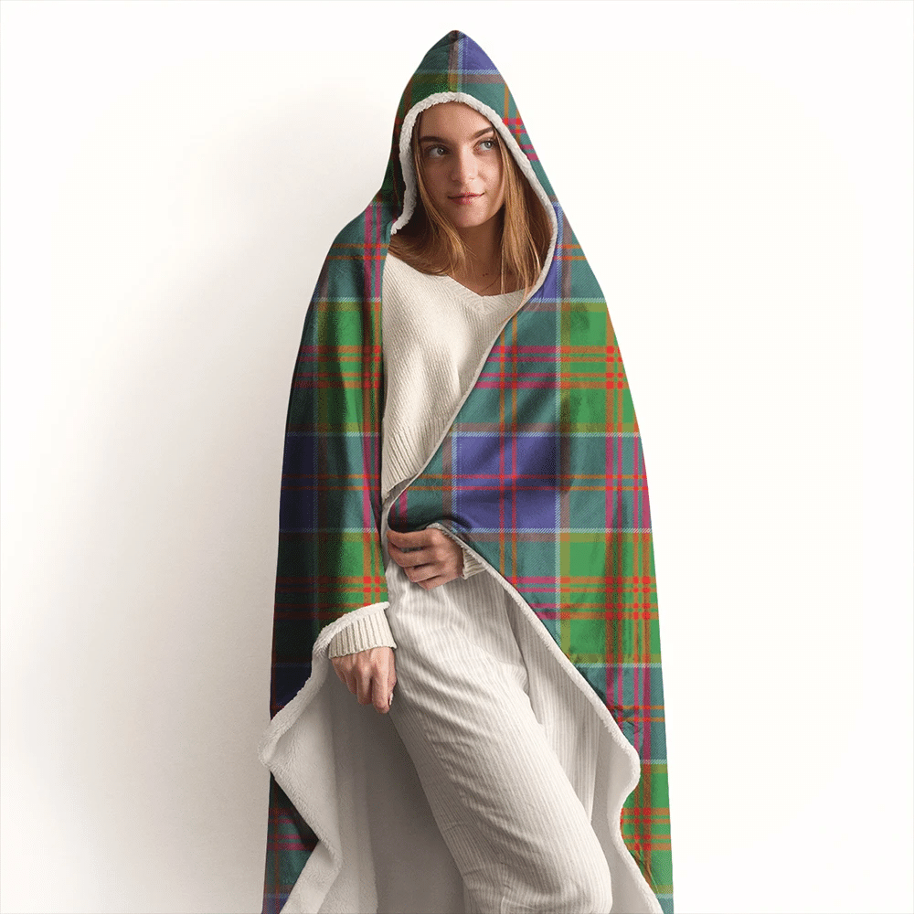 Morrison Ancient Tartan Crest Hooded Blanket