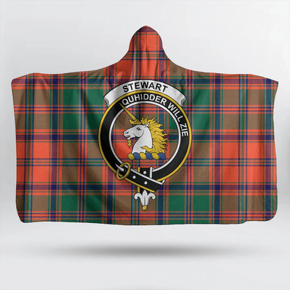 Montgomery Ancient Tartan Crest Hooded Blanket