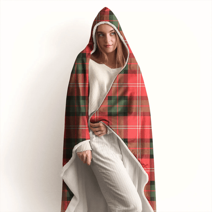 MacLean of Duart Ancient Tartan Crest Hooded Blanket