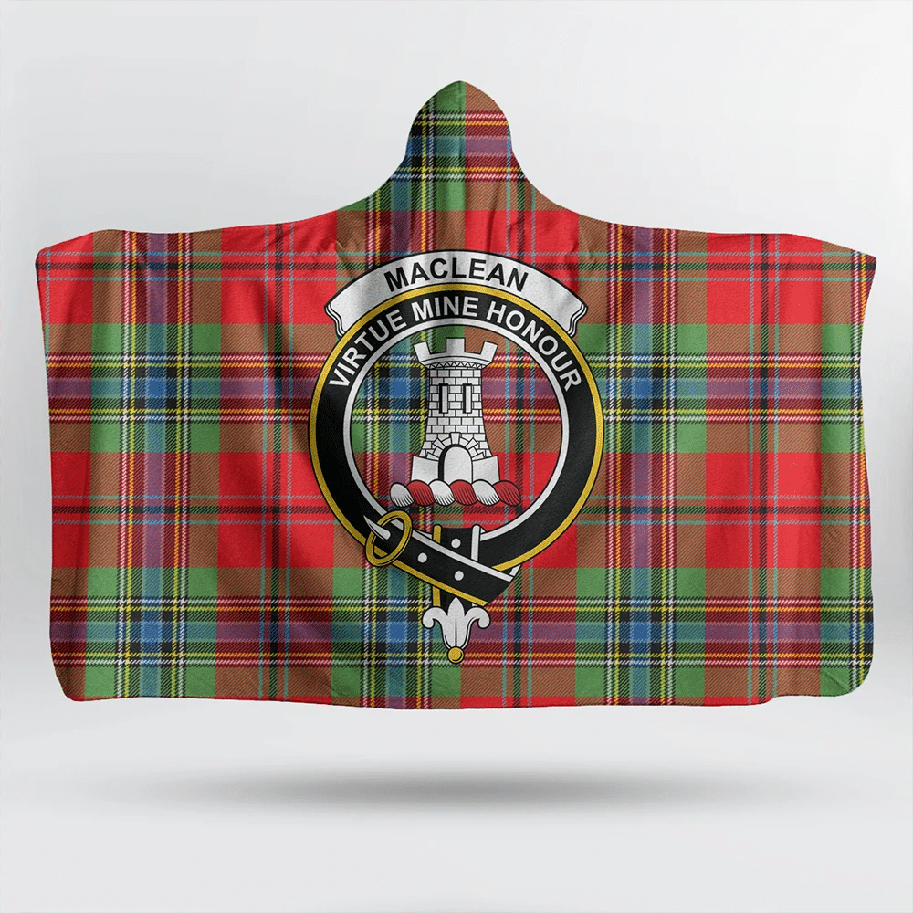 Tailyour Weathered Tartan Crest Hooded Blanket