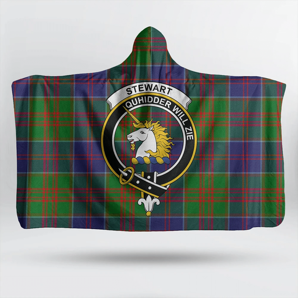 Morrison Ancient Tartan Crest Hooded Blanket