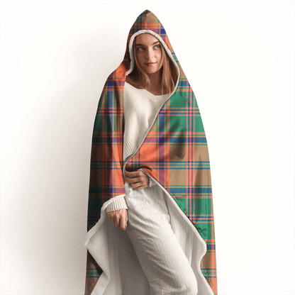 Montgomery Ancient Tartan Crest Hooded Blanket