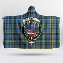 Ogilvie of Airlie Ancient Tartan Crest Hooded Blanket