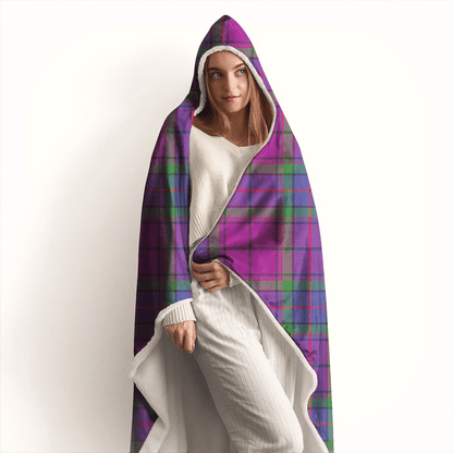 Ochterlony Tartan Crest Hooded Blanket