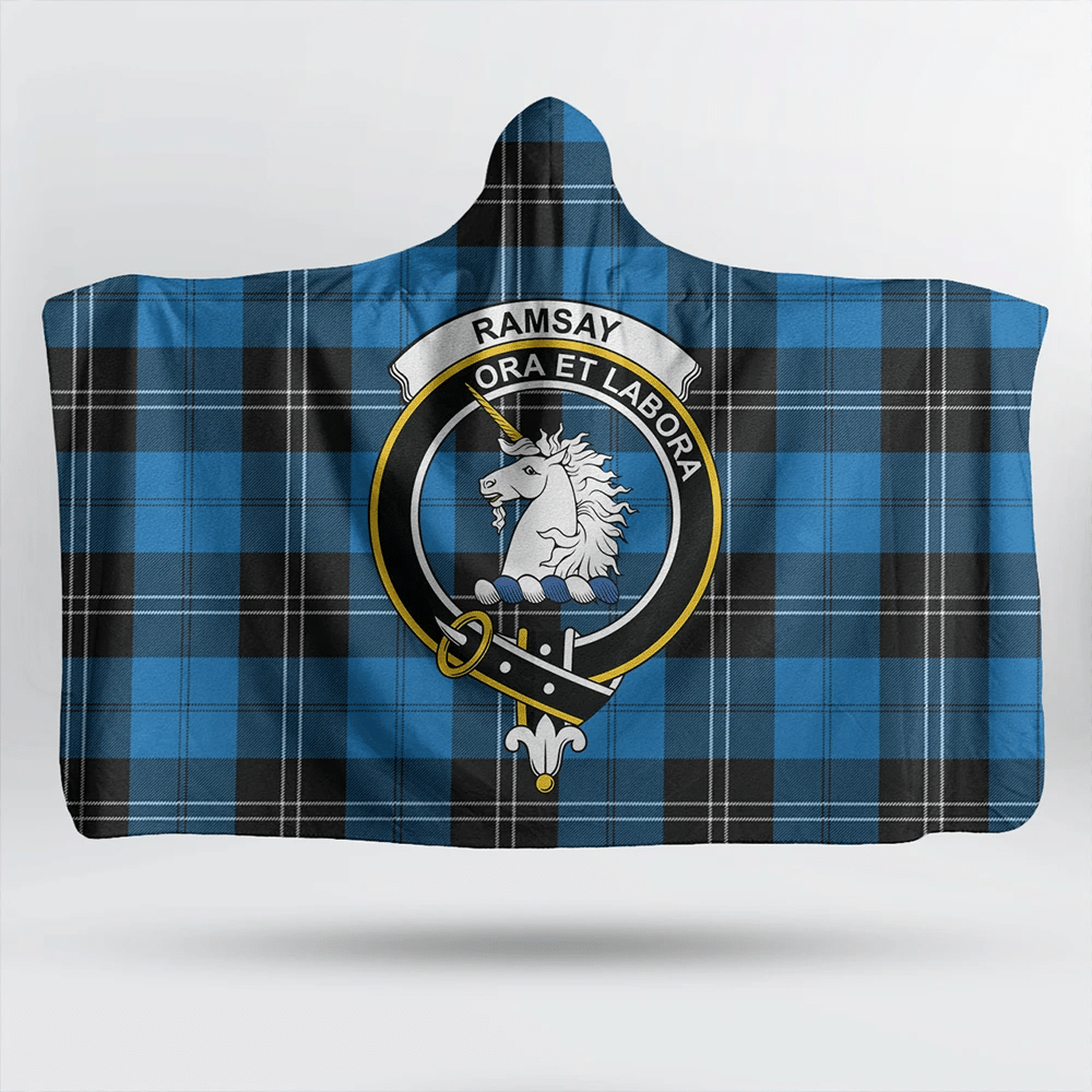 MacNeill of Barra Ancient Tartan Crest Hooded Blanket
