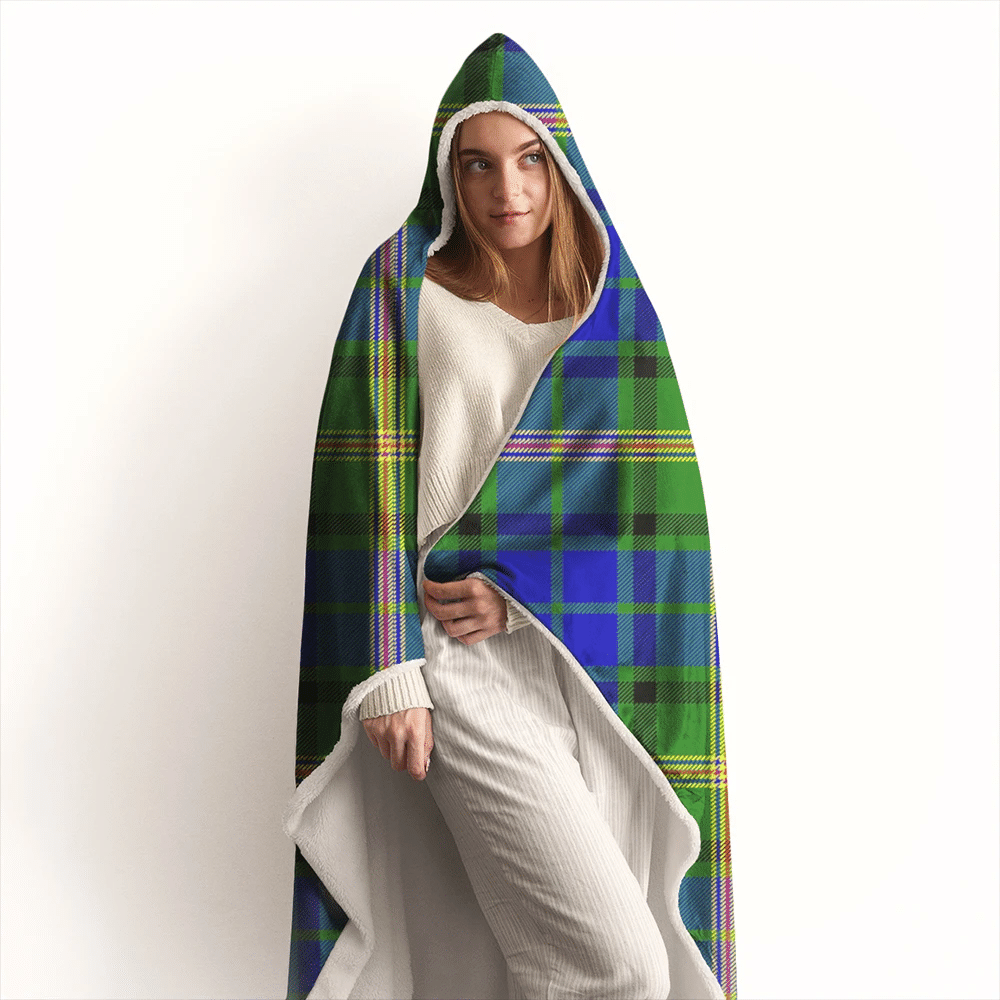 MacGregor Ancient Tartan Crest Hooded Blanket