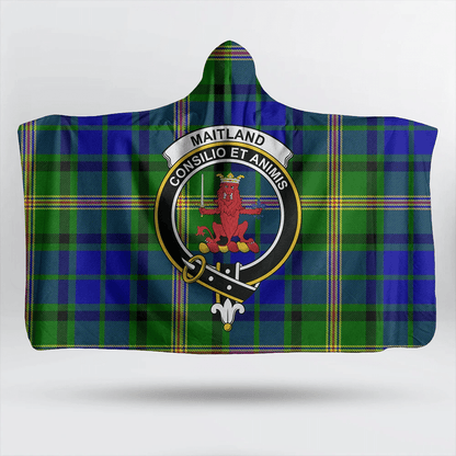 MacGregor Ancient Tartan Crest Hooded Blanket