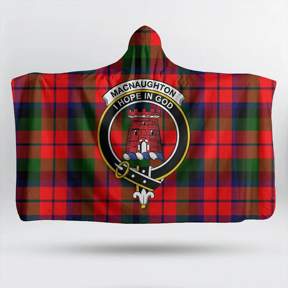 Weir Ancient Tartan Crest Hooded Blanket