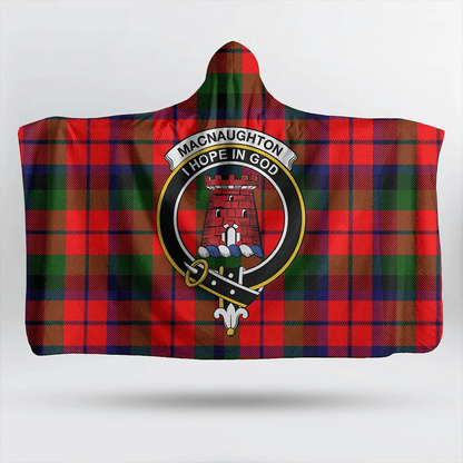 Weir Ancient Tartan Crest Hooded Blanket