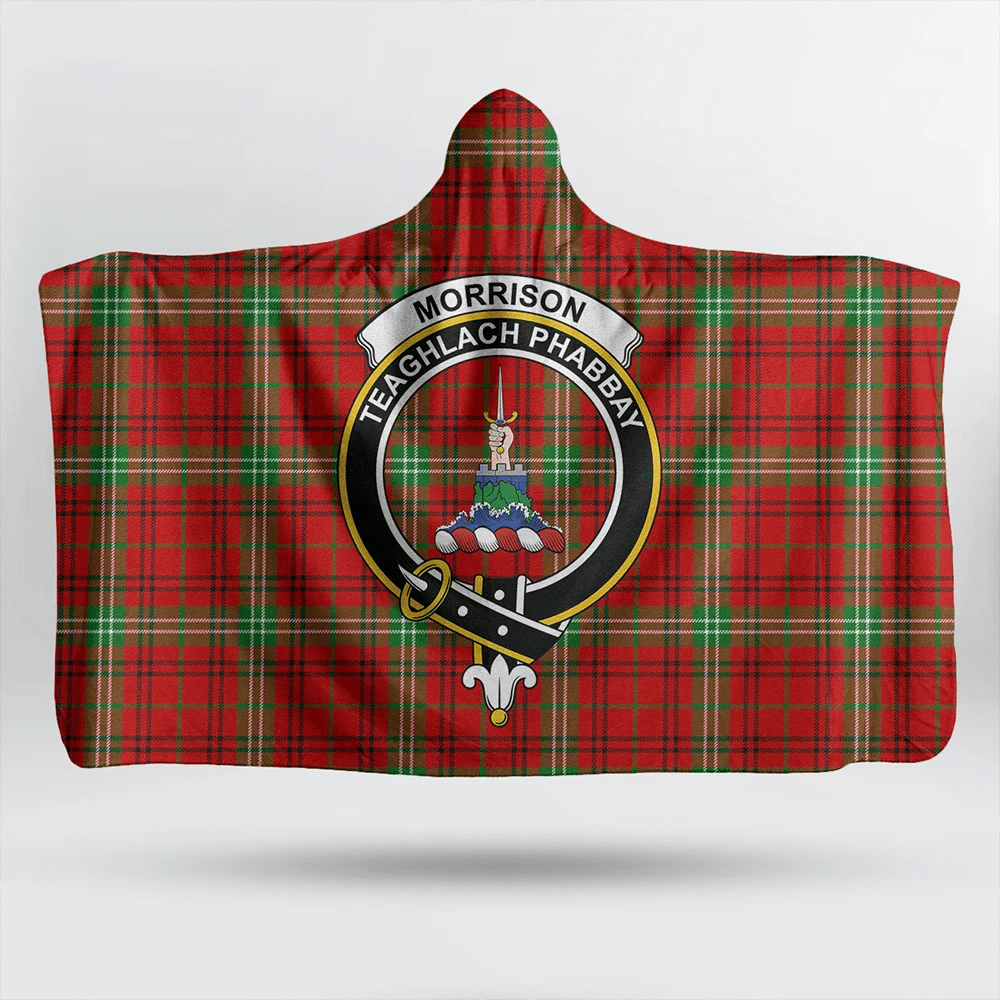 MacKintosh Modern Tartan Crest Hooded Blanket