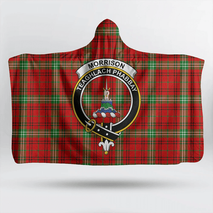 MacKintosh Modern Tartan Crest Hooded Blanket