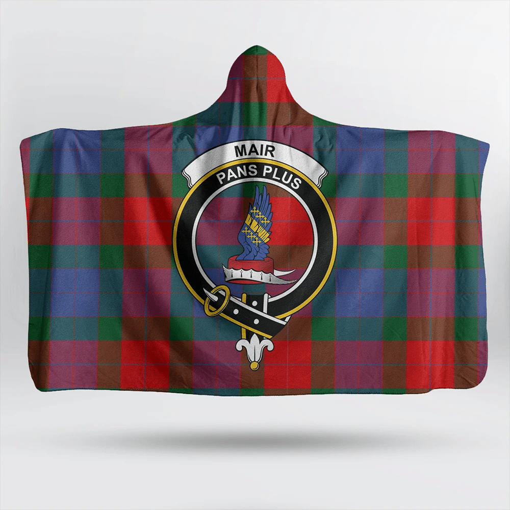 MacGregor Hunting Ancient Tartan Crest Hooded Blanket