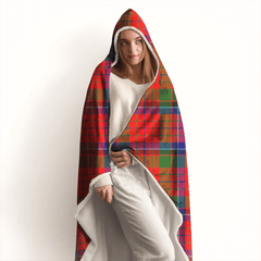 MacLeod of Lewis Ancient Tartan Crest Hooded Blanket