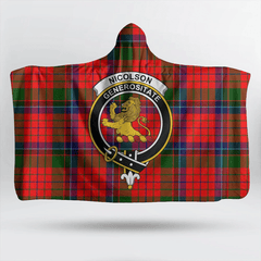 MacLeod of Lewis Ancient Tartan Crest Hooded Blanket