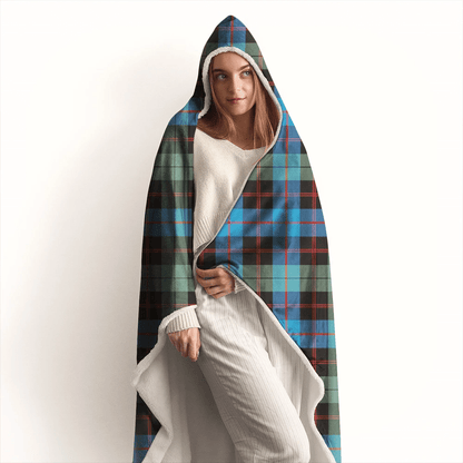 Guthrie Ancient Tartan Crest Hooded Blanket