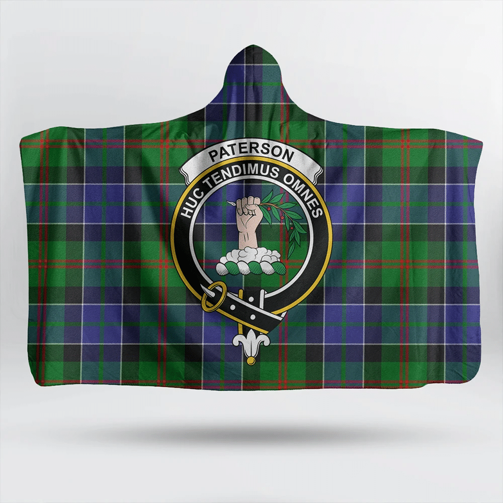 MacNab Ancient Tartan Crest Hooded Blanket