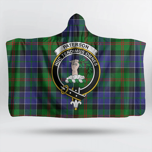 MacNab Ancient Tartan Crest Hooded Blanket