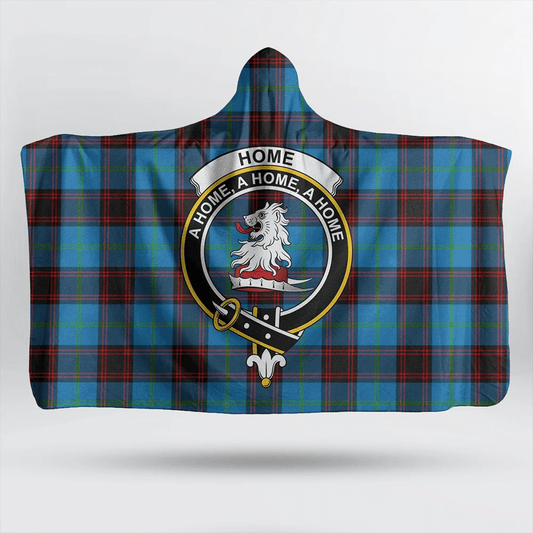 Home Ancient Tartan Crest Hooded Blanket