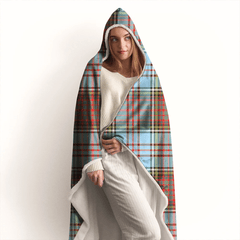 Anderson Ancient Tartan Crest Hooded Blanket