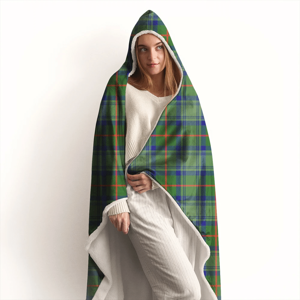 Cranstoun Tartan Crest Hooded Blanket